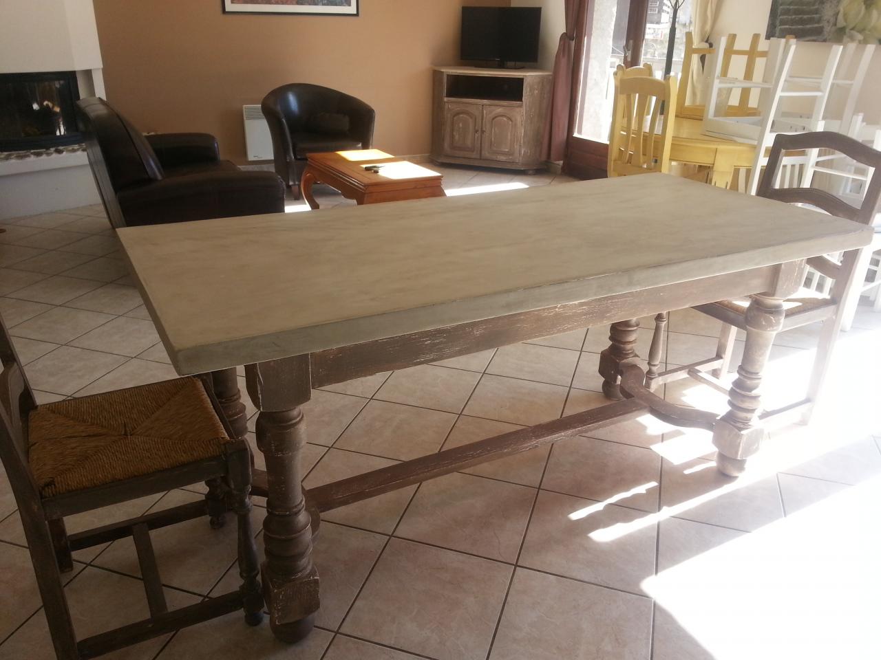 table et chaises - APRES
