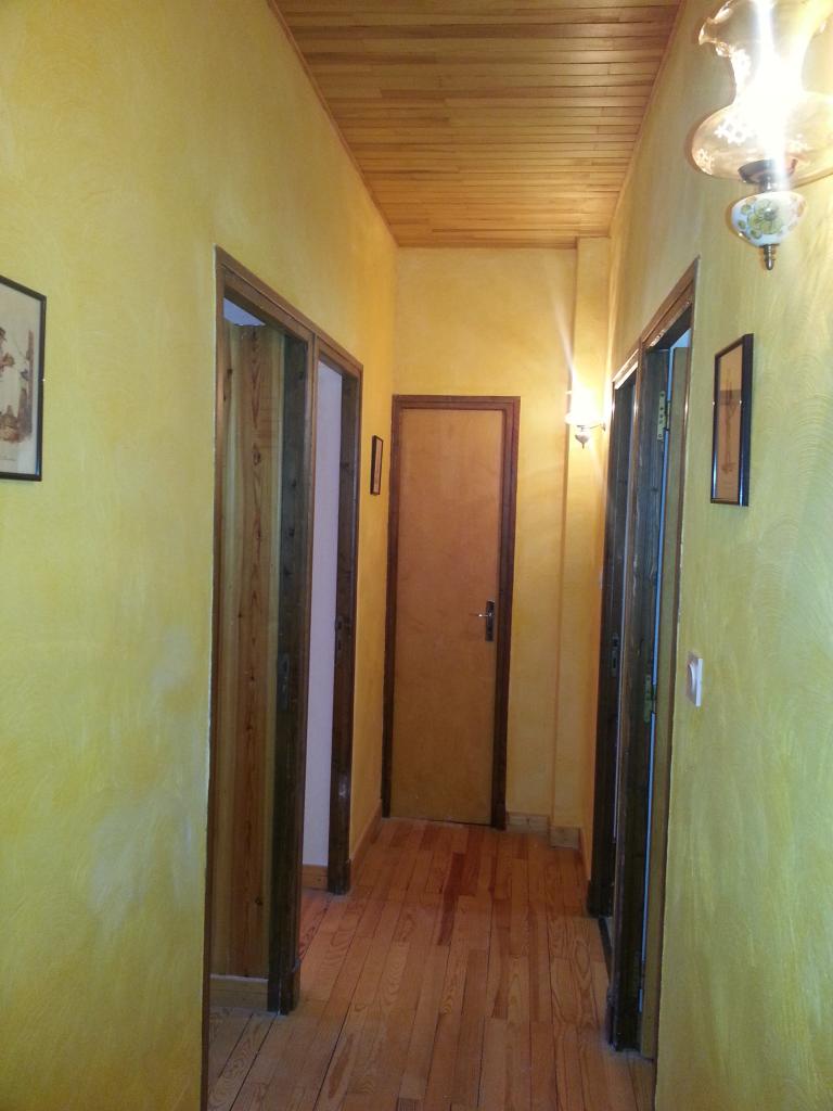 peinture cire jaune boiseries AVANT